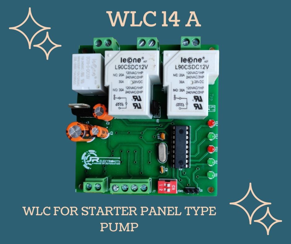 automatic water level controller for starter panel type pump- wlc14a