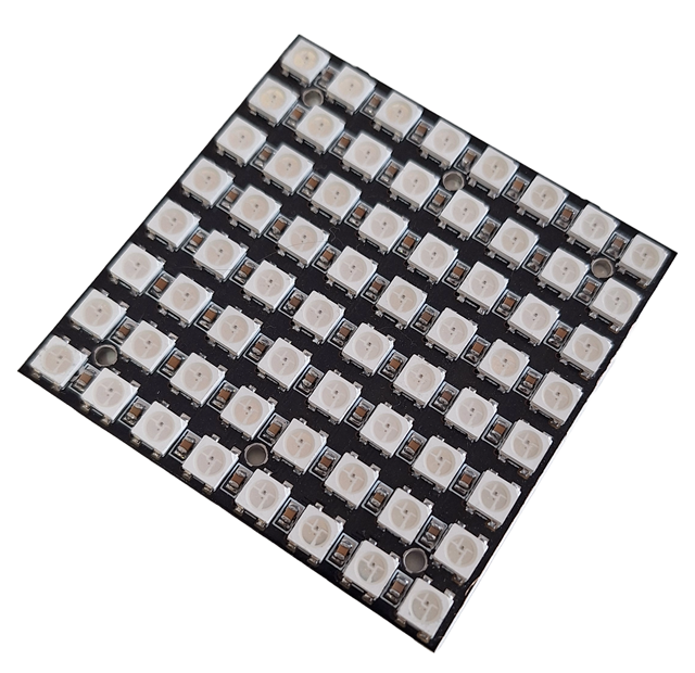 ws2812b-64, pixel led 8*8 matrix